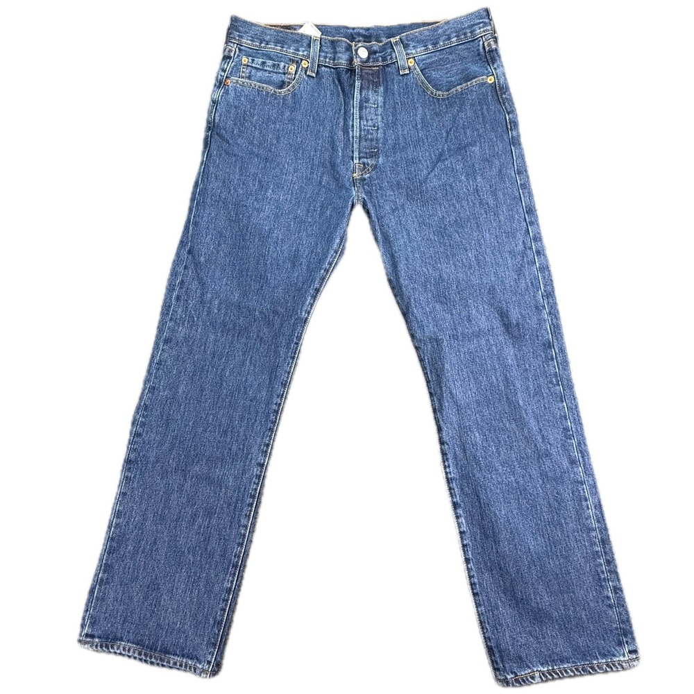 Levi's Men’s Straight Leg Denim Jeans in Blue